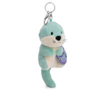 NICI Porte-clés Loutre Ophelio 12 cm avec Mousqueton - Joli Pendentif de Sac en Peluche Toute Douce - Cadeau et Porte-Bonheur pour Enfants et Adultes | 63214