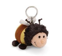 NICI Porte-clés Bourdon Beelinda 9 cm – peluche compagnon jaune avec anneau métallique