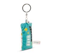 NICI Porte-clés - Mini coussin en peluche - Papa Rockt - 8 cm - Avec clochette - Compagnon de fidélité - Pour sac à dos ou sac - Porte-clés pour petits et grands - 62109