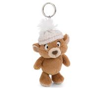NICI Porte-clés Ours Capiccino 10 cm - Joli Pendentif de Sac en Peluche Toute Douce - Cadeau et Porte-Bonheur pour Enfants et Adultes | 63201