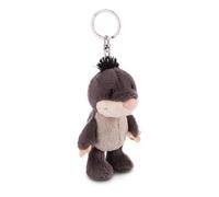 NICI Porte-clés Taupe 6cm Gris - Pendentif Animal avec Anneau métallique pour accrocher aux clés, à la Corde, au Sac et Plus Encore