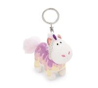 NICI 61900 Porte-clés Motif Licorne Sweety Rainbow, 10 cm, Blanc, Compagnon Fidèle pour Sac À Dos Ou Sac, pour Petits Et Grands