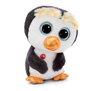 NICI Peluche GLUBSCHIS Pingouin Prince Nigu 15cm Gris - Doudou en Peluche, Mignonne Peluche à câliner, pour Jouer, pour Enfants et Adultes, Une Excellente idée de Cadeau - 48853