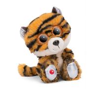 NICI GLUBSCHIS Tiger Peluche Stribby 15 cm s'agitant - Peluche Moelleuse avec de Grands Yeux Scintillants, Peluche pour Les Amateurs de doudous - 49738