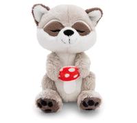 Nici Raton Laveur Champignon Ours En Peluche 12 Cm