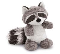 NICI- Ramccoon 25 cm - Peluches Ratons Laveurs pour Fille, Garçon et Bébé - Jouets Doux pour Jouer, à Câliner et à Collectionner Douillets - Doudou Animal - Idée Cadeau Enfant, Simple, 48394, Gris