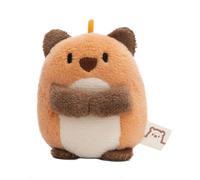 Nici Renard Geeks Rouge Sur Carte D´en-tête Peluche 5 Cm
