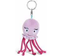 NICI Schlüsselanhänger Oktina Oktopus, Bean Bags, Anhänger, Plüsch, Polyester, Lila, 10 cm, 45352