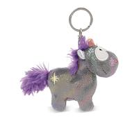 NICI- Porte-clés Theodor & Friends Licorne Star Bringer 10cm Green, 48621, Gris