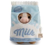 NICI Set Vache Moono, 8 cm, boîte Cadeau 8,5 × 6,5 × 10 cm - 63384 | Doudou mymochi Lifestyle, tendance Kawaii, à câliner, jouer et collectionner, jolie idée cadeau
