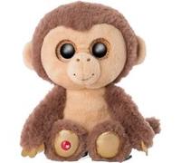 Nici singe câlin Monkey Hobson 15 cm polyester beige/marron Or