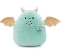 NICI Doudou Chill-NICI Dragon 30cm - Peluche dragon avec petites ailes pour filles, garçons & bébés, Peluche câline - 49888