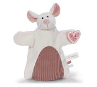 Nici Souris Doudou Et Marionnette 2 En 1 26x25 Cm