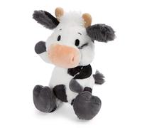 NICI Vache Cowluna en Peluche, 22 cm, Blanche, Douce, Adorable Poney pour câliner et Jouer, Superbe idée Cadeau pour Enfants et Adultes - 62251