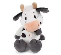 NICI Vache Cowluna en Peluche, 33 cm, Blanche, Douce, Adorable Poney pour câliner et Jouer, Superbe idée Cadeau pour Enfants et Adultes - 62254