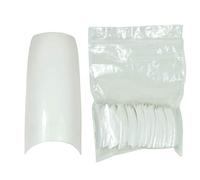 Nick & Ben Classic French Tips Lot de 500 sachets de recharge pour nail art professionnel avec smileline blanc Flexible et polyvalent 10 tailles différentes