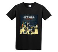 Nick Cave Live from Kcrw Unisex Cotton Tee Shirt Men's Black T-Shirt L