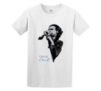 Nick Cave Passionate Performance Unisex Cotton Tee Shirt Men's White T-Shirt L