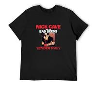 Nick Cave Tender Prey Tracks Unisex Cotton Tee Shirt Men's Black T-Shirt XL