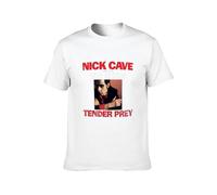 Nick Cave Tender Prey Tracks Unisex Cotton Tee Shirt Men's White T-Shirt XL