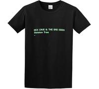 Nick Cave & The Bad Seeds Skeleton Tree Shirt Round Collar Tee Manches Courtes(Medium)