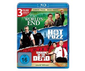 NICK FROST/SIMON PEGG/EDGAR WRIGHT/+ - CORNETTO TRILOGIE 3 BLU-RAY NEUF