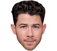 Nick Jonas (Curls) Big Head. Masque plus grand que nature.