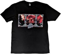 Nick Mason's Saucerful Of Secrets - "Hokusai Wave European Tour 2022" T-Shirt für Herren/Damen Uni RO5949 (M) (Schwarz)