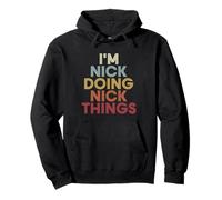 Nick Name Nick Personalized Name First Given Sweat à Capuche