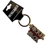 Nickelback - "Get Rollin'" Porte-clés RO11211 (taille unique) (Or/Rouge)