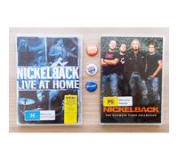 Nickelback Live At Home Ultimate Video Collection + Badge Dvd