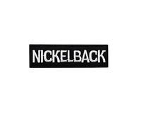 Nickelback Silver Écusson Patch en fer brodé sur accessoire