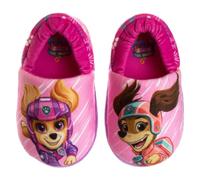 Nickelodeon Chaussons en peluche Paw Patrol Skye et Everest pour fille (tout-petit/petit enfant), Fuchsia/violet, 11-12 Little Kid