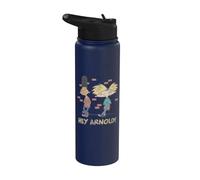 Nickelodeon Hey Arnold! Gerald et Arnold Stainless Steel Insulated Water Bottle