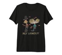 Nickelodeon Hey Arnold! Gerald et Arnold T-Shirt Haut de Gamme