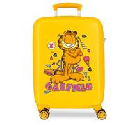 Nickelodeon Joumma Garfield Valise de Cabine, Bagage à Main, Rigide 2 kg, Fermeture à Combinaison latérale, ABS 2 kg, 34 L, 38 x 55 x 20 cm, Jaune, Citronier, Talla única, Valise Cabine