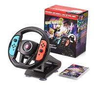 Nickelodeon Kart Racers 2 & Officiel Numskull Joy-Con Volant Deluxe Bundle - Jeu officiel Nintendo Switch, avec accessoires de volant de table pour console Switch