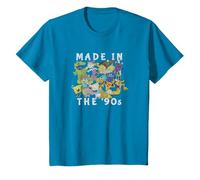 Nickelodeon Made In The 90's Faded Character Collage T-Shirt