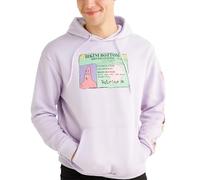 Nickelodeon Men’s Spongebob Squarepants Fleece Hoodie - Retro 90s Spongebob, Patrick Star, Size Medium, Spongebob Lavender