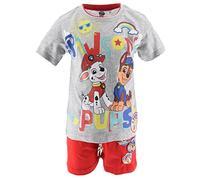 Nickelodeon Pat Patrouille, Ensemble T Shirt + Short Garçon (Gris,5 Ans)
