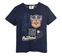 Nickelodeon Pat Patrouille, T Shirt Manches Courtes Garçon (Bleu Marine,5 Ans)