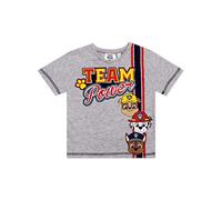 Nickelodeon Pat Patrouille, T Shirt Manches Courtes Garçon (Gris Clair,6 Ans)
