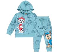 Nickelodeon Paw Patrol Ensemble chandail à capuche et pantalon en polaire pour enfant à grand enfant (2T - 10-12), bleu, 7-8