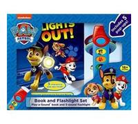 Nickelodeon Paw Patrol: Lights Out! Book And 5-Sound Flashlight Set