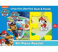 Nickelodeon Paw Patrol: Little First Look And Find Book & Puzzle