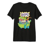 Nickelodeon Razmoket Voiture Reptar T-Shirt Haut de Gamme
