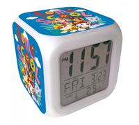 Nickelodeon réveil Paw Patrol digital led junior 8 cm blanc