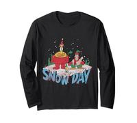 Nickelodeon Rockos Snow Day Tous Les Personnages Manche Longue