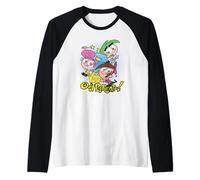 Nickelodeon Rockos Snow Day Tous Les Personnages Manche Raglan