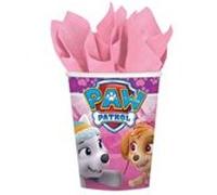 Nickelodeon tasses de fête Paw Patrol 250 ml rose 8 pièces Roze G